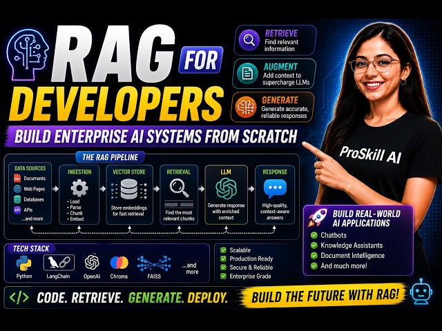 RAG for Developers | Build Enterprise AI Systems from Scratch