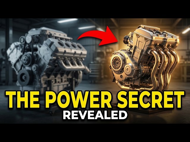 How Motorcycle Engines Make 3x More Power (With Half the Engine)