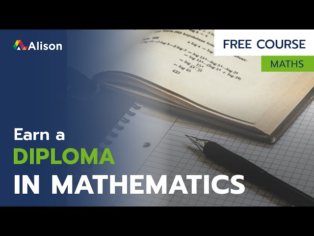Diploma in Mathematics - Free Online Course with Certificate