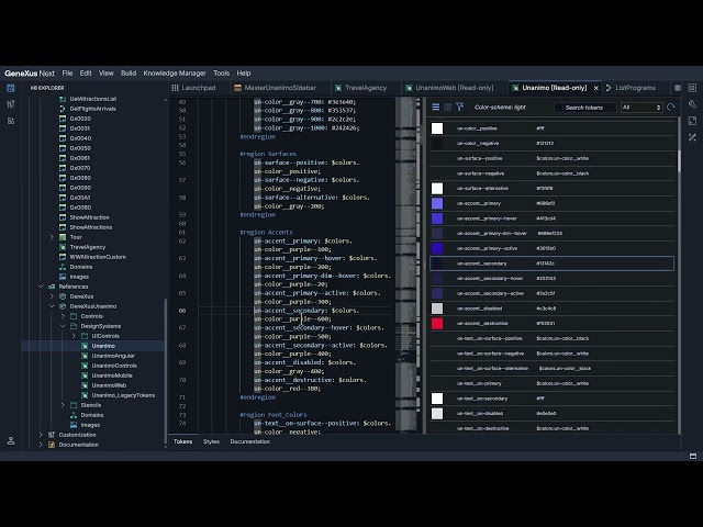 User interfaces: Backoffice and Customer Facing