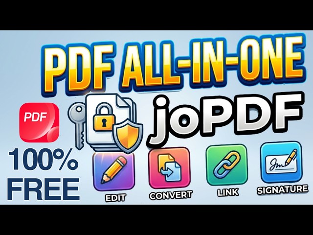 The Best 100% FREE PDF Editor & Full Tutorial: Edit, Convert & Sign PDFs 100% Completely FREE