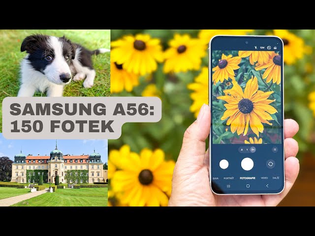 Samsung Galaxy A56 - recenze foťáku + 150 fotek z testu