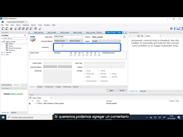 Video 3 Ejercicio práctico en MySQL Workbench