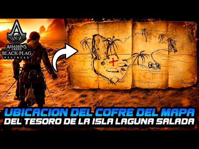 TREASURE MAP CHEST LOCATION (LAGUNA SALADA) ASSASSIN'S CREED BLACK FLAG RESYNCED