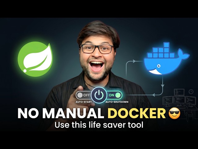 Stop Running Docker Manually! Spring Boot Does It For You | This is life saver tool for developer