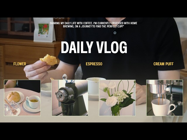 [A Life with Coffee] A video that's 100% dedicated to my hobby, probably only satisfying to myself