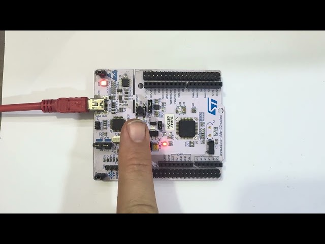 GPIO Read using Micropython on STM32F411RE Nucleo-64