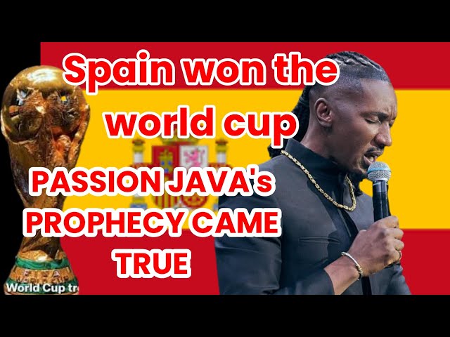 PASSION JAVA's 2026 WORLD CUP PROPHECY COMES TRUE