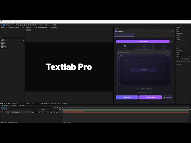 Textlab Pro - All-in-One Text Toolkit for After Effects | Full Tutorial