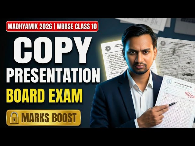 Madhyamik 2026 Copy Presentation 🔥 | WBBSE Class 10 Answer Writing Rules