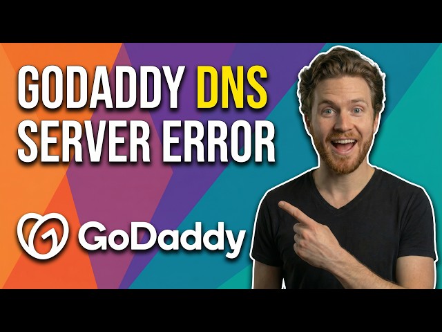 Fix GoDaddy DNS Server Error (Easy Step-By-Step Guide)