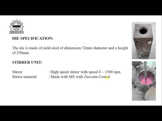 Fabrication and Testing of metal matrix composite of Al-7075 using stir casting