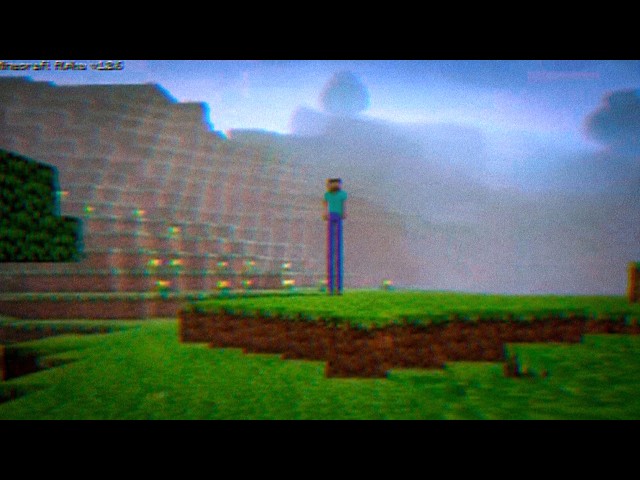 The Strange Elongated Creature from Minecraft Alpha...
