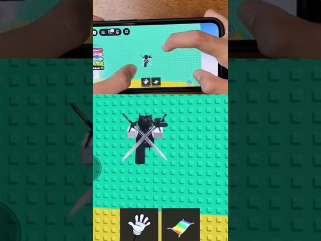 MOBILE WALLHOPPER HANDCAM! #roblox #wallhop #handcam (sub to @JoshdoesstuffOvO )