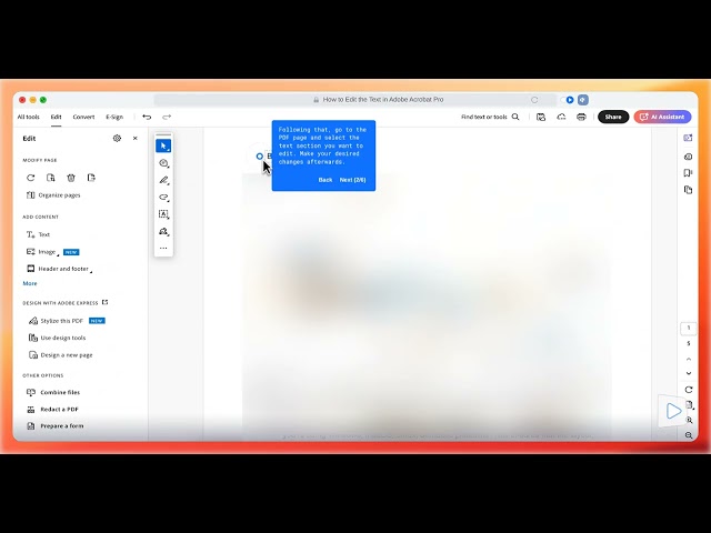 How to Edit Text in PDFs Using Adobe Acrobat Pro