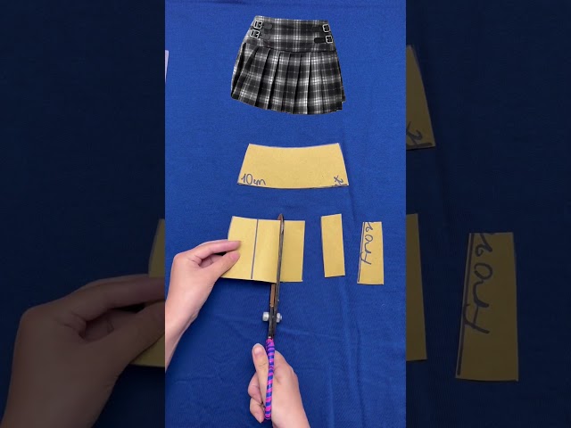 Pleated Skirt Pattern Making Tutorial 👗✨ #sewing #sewingtutorial #patterndesign