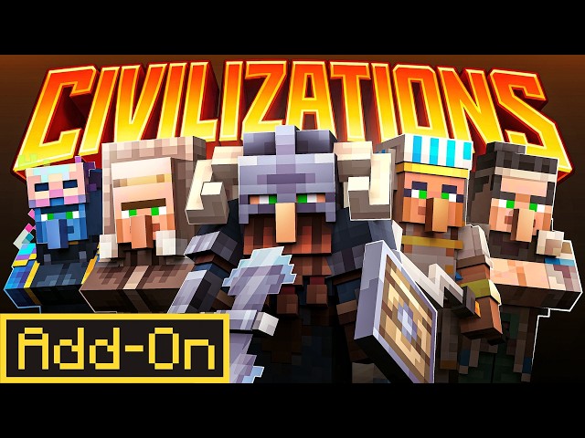 CIVILIZATION ADDON Turns Minecraft Into a Whole New Game