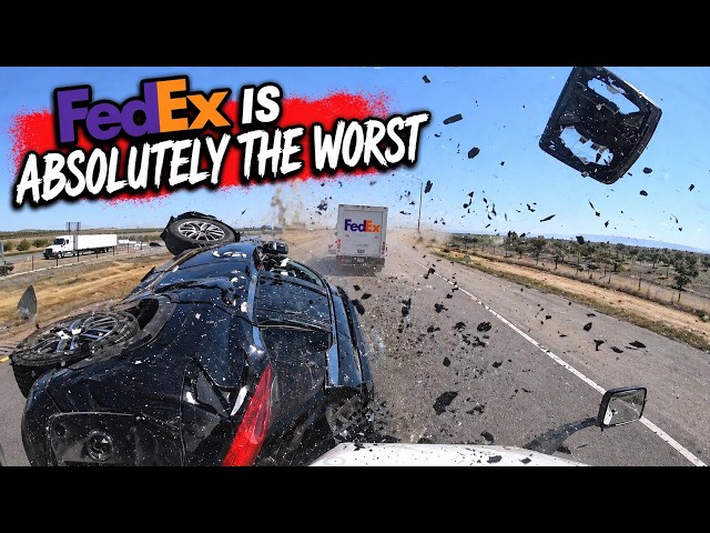 Fedex Drivers: Crashes, Mistakes & Road Rage