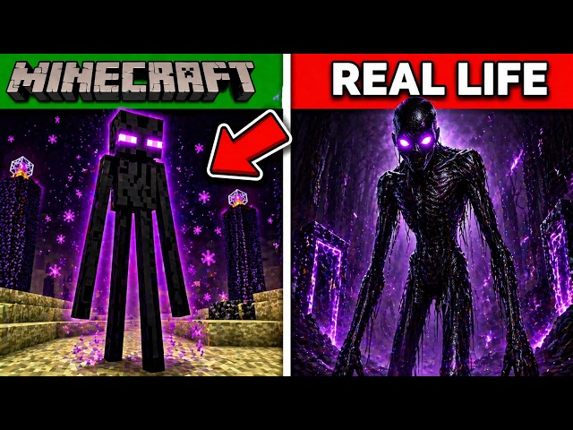 Minecraft VS Real Life – These Mutants Are INSANELY Realistic!