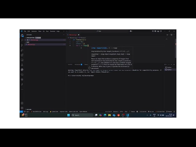 Fibonacci Series | Cognizant Interview Coding Question | Python | Must-Know Logic