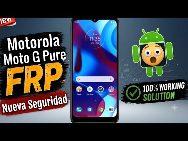 FRP Bypass Moto G Pure Android 12/13 | Método Actualizado 2026 100% Efectivo