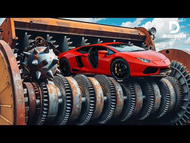 Most Insane Shredding Machines That Destroy Everything! | Discover Tech - US #27