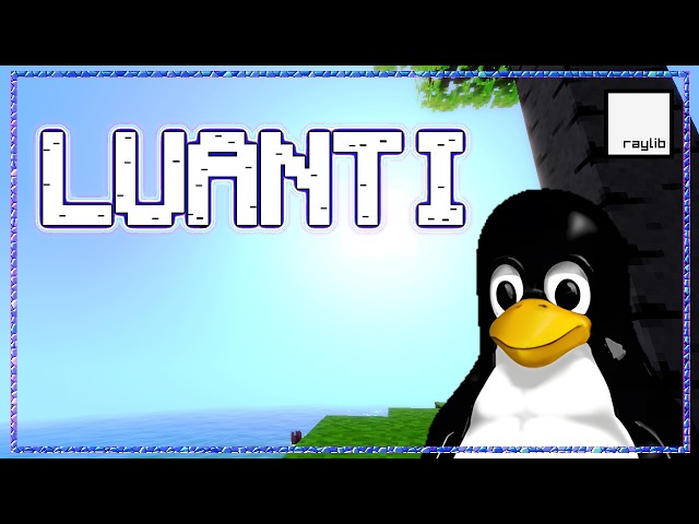 Raylib con Tux en GNU/Linux ⚙️🐧
