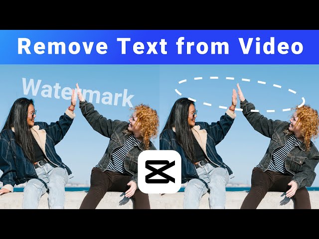 Free! How to remove watermark from video using Capcut? | Tutorial | Picsman