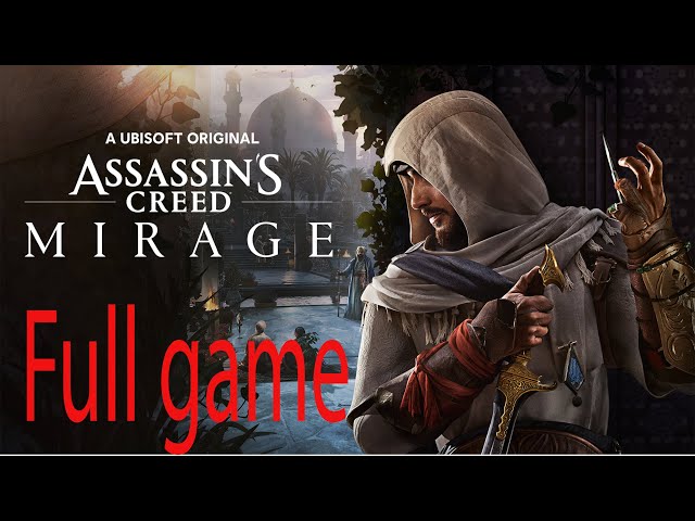 assassin creed mirage Full game no commentary