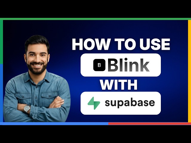 how to use blink ai with supabase[2026 Full Guide]