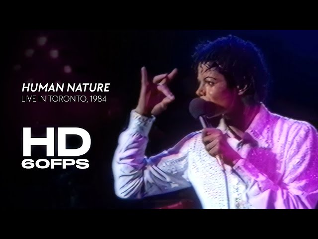 Michael Jackson & The Jacksons - Human Nature | Live in Toronto, 1984 (Remastered, 60fps)