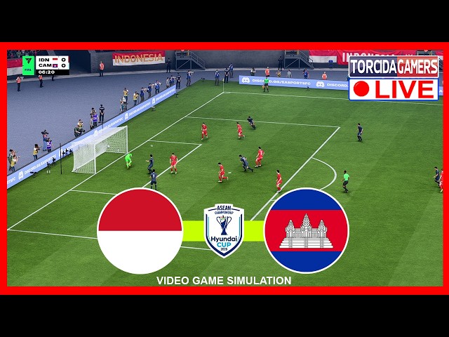 Indonesia vs Cambodia | ASEAN Championship 2026 | FC 26 Today Simulation