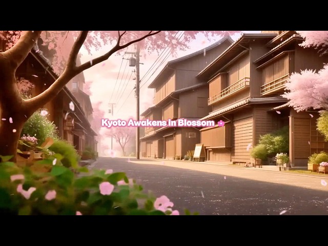 Cherry Blossom Alley ~ chill lo-fi beats to boost focus 🌸