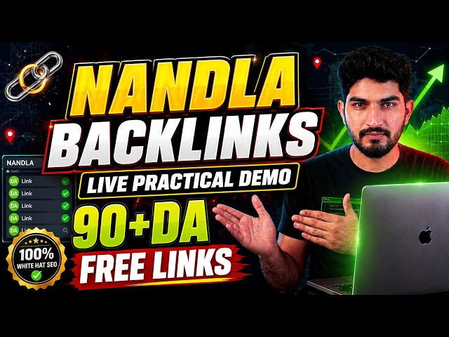 How to create Nandla Backlinks 2026 | Complete Off Page SEO Course | Free Link building