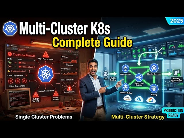 Kubernetes Multi-Cluster Strategy — Complete Deep Dive Guide | 2025