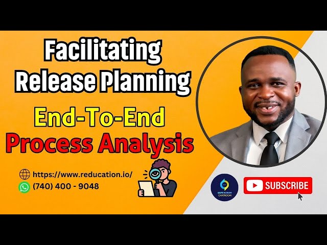 Facilitating Release Planning as a Scrum Master: End-to-end Process Analysis