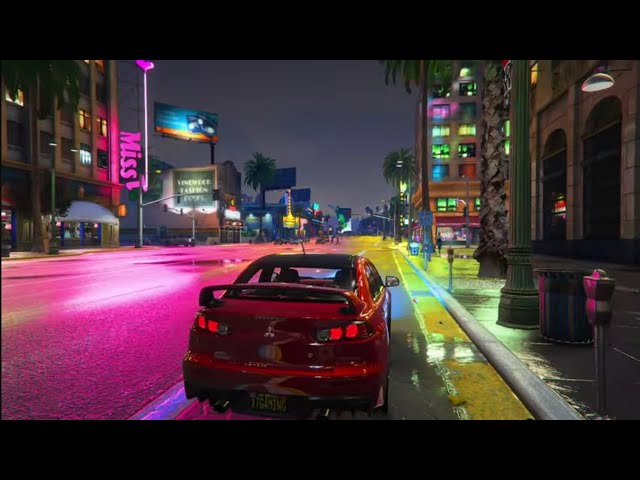 GTA 5 Next Level Graphics QuantV   Realistic Gameplay On RX 6800XT Ultra Settings