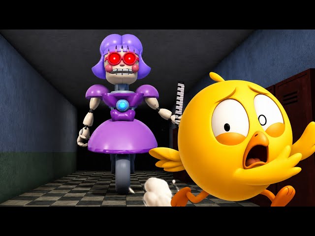 Chicky Plays : Escape ANIMATRONICS SCHOOL Roblox - Where's Chicky? ROBLOX