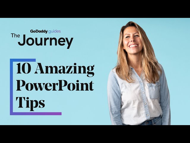 10 PowerPoint Tips to Create an Amazing Presentation | The Journey
