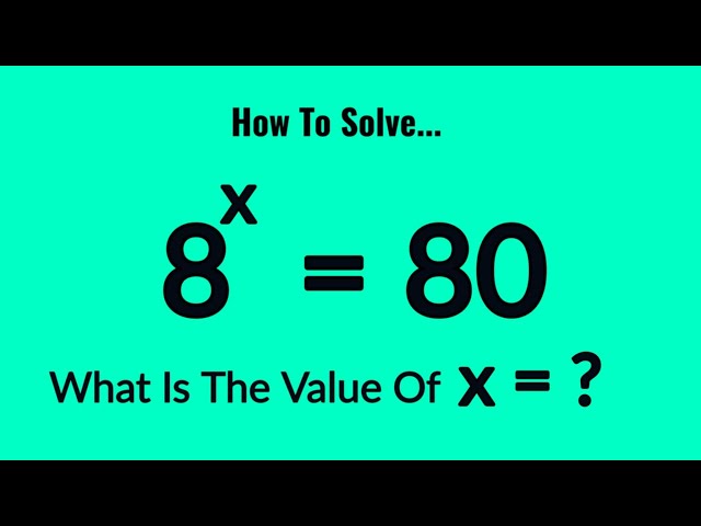 Nice Exponential Equations ✍️ Math Problems Solving ✍️
