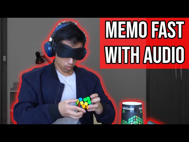 How to Memorise Fast in 3BLD Using Audio Memo