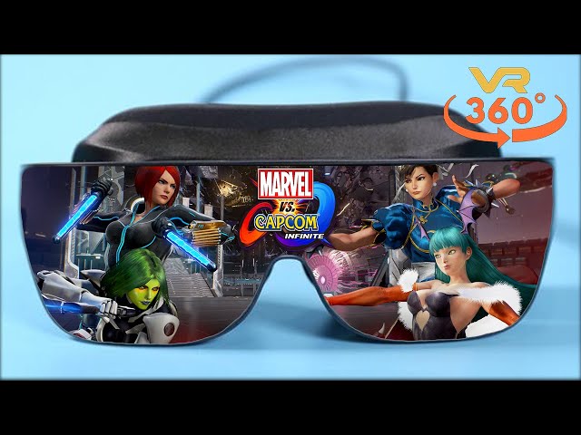 Marvel vs. Capcom: Infinite VR 360° 4K Black Widow & Gamora vs. Chun-Li & Morrigan