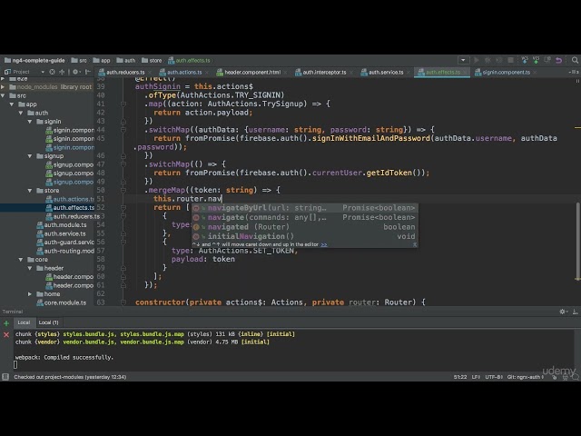 Navigation as a Side Effect