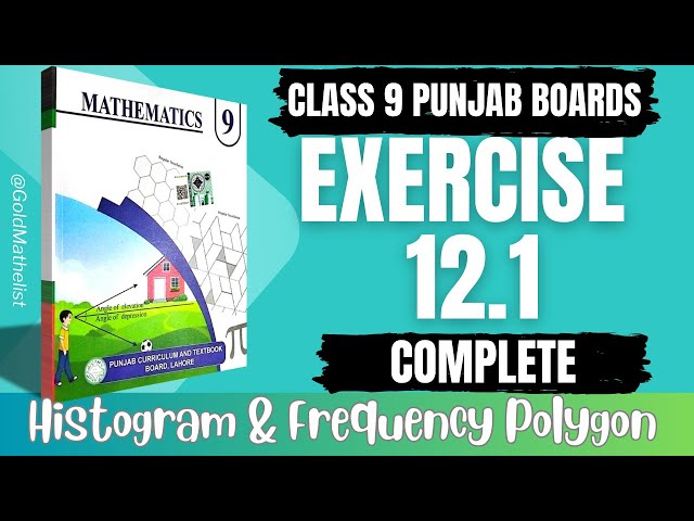 Class 9 maths exercise 12.1 New book || 9th Maths chapter 12 ex 12.1 || Histogram || pctb