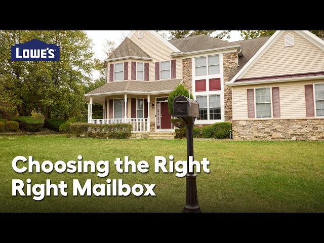 How to Choose the Right Mailbox: Video Guide