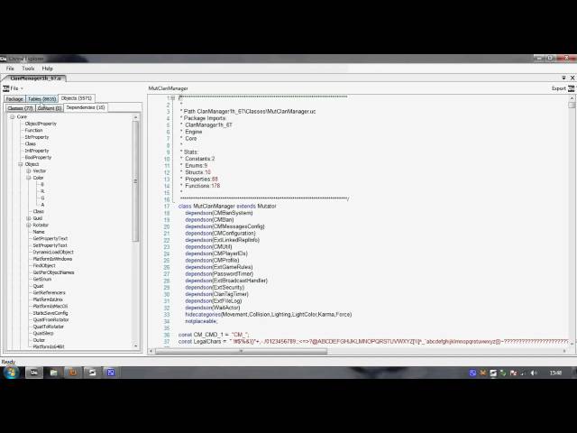 UE Explorer Demo (UnrealScript Decompiler)