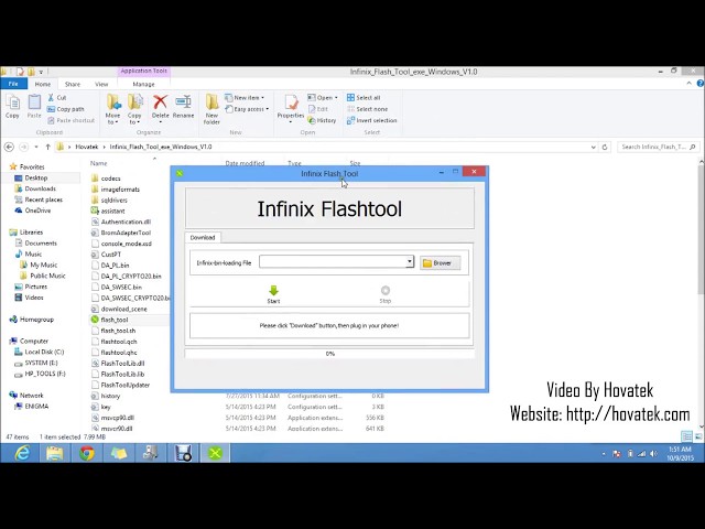 How to use Infinix Flash Tool