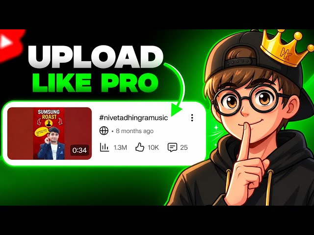 Upload YouTube Shorts Like a PRO 📈 | 1.3M+ Views Case Study