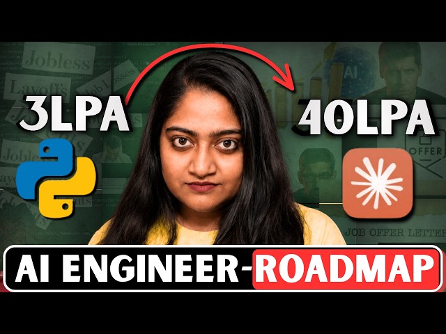 Easy🔥How to Become an AI Engineer Fast in 2026🔴The Only Roadmap - Tamil