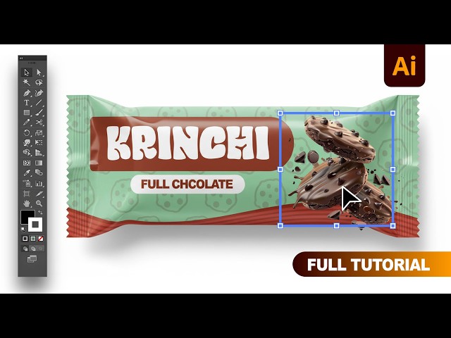 Product Packaging Design for beginners in adobe illustrator